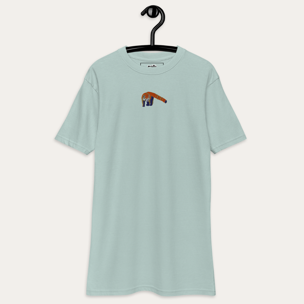 Little Ember | Embroidered Red Panda Heavyweight Tee