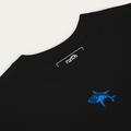 Night Swim | Embroidered Shark Heavyweight Tee